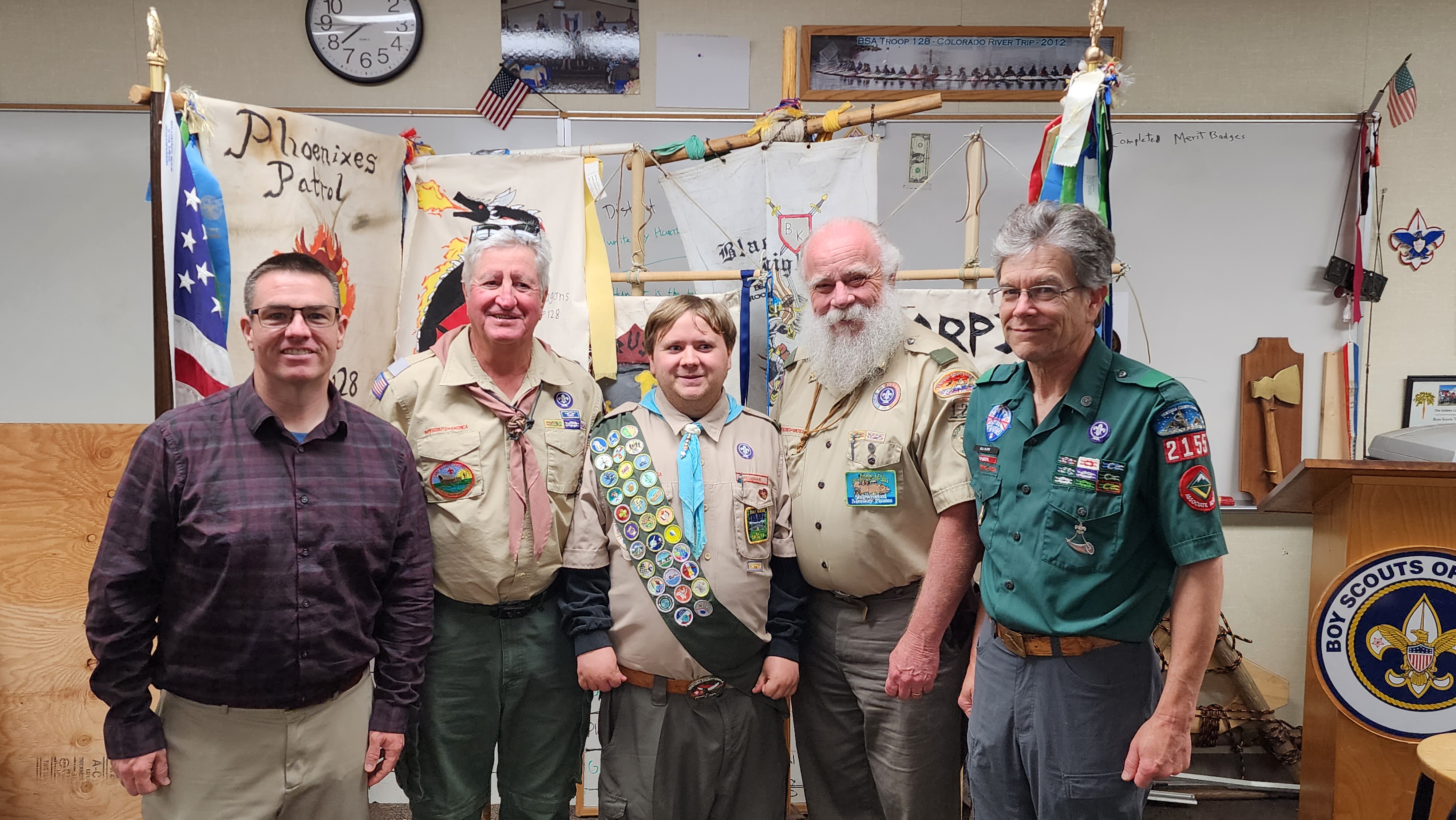 Clark Morgan, 153rd Eagle Scout