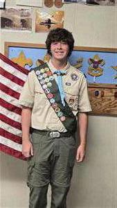 Luke Sassen New Eagle Scout